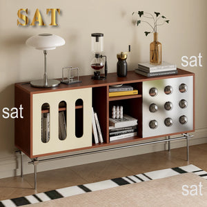 Bauhaus Arc Sideboard MCM Statement Cabinet