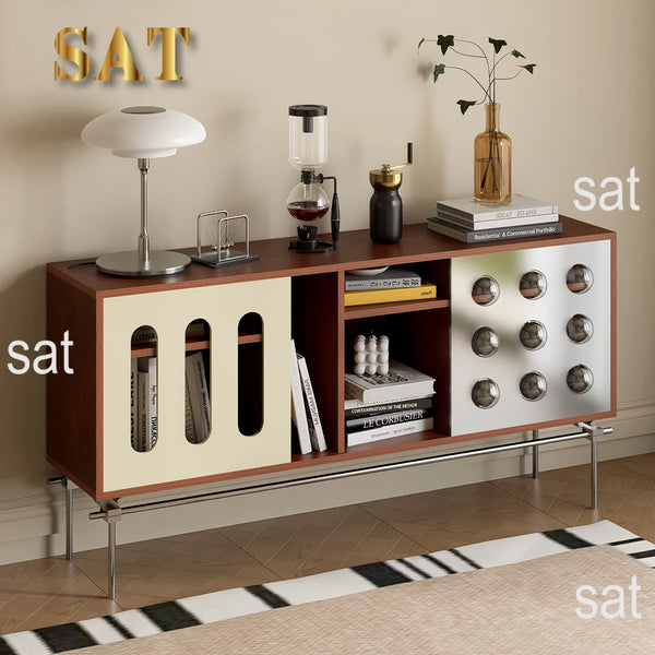 Bauhaus Arc Sideboard MCM Statement Cabinet