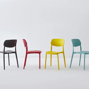TORO Factory Nordic ABS Basic Dining Chairs