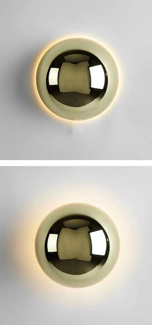 Nordichome Minimalist Metal Dome Wall Lamp