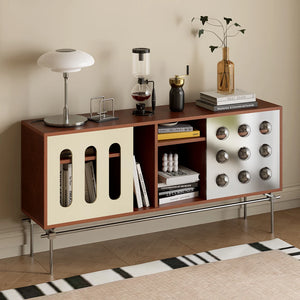 Bauhaus Arc Sideboard MCM Statement Cabinet