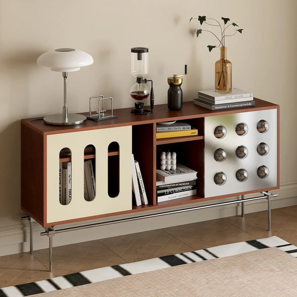 Bauhaus Arc Sideboard MCM Statement Cabinet