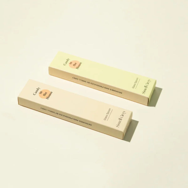 Colored Glass Mixing Spoon