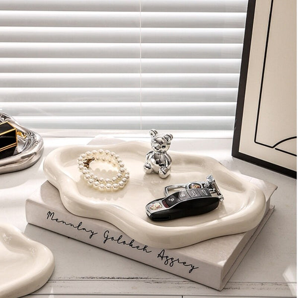 Entrance Hand-Crafted Display Tray Plate