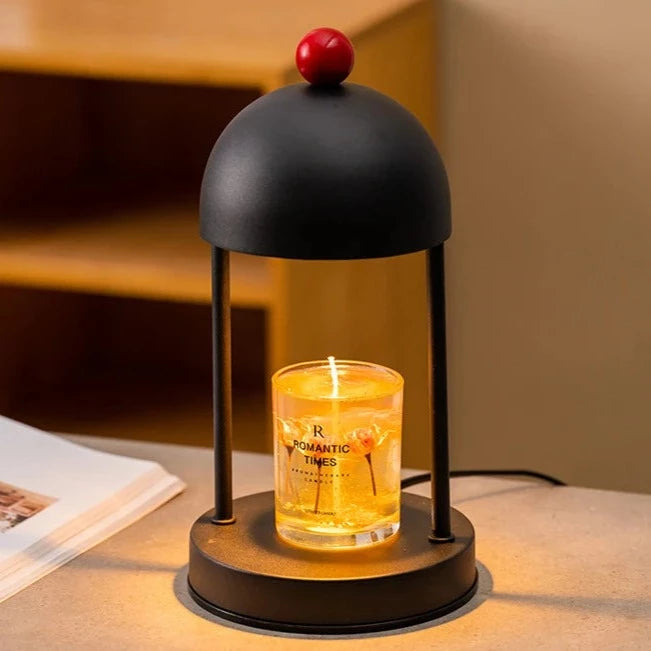 Red Ball Top Modern Candle Warmer