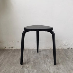 Epeius Home Wooden Triangle Stool