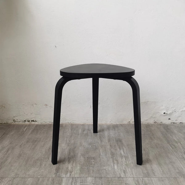 Epeius Home Wooden Triangle Stool