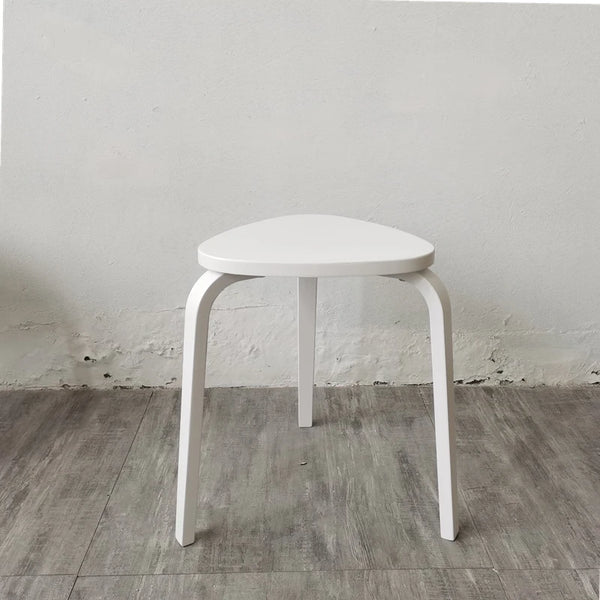 Epeius Home Wooden Triangle Stool