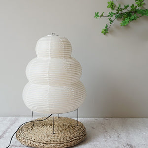 Yū Tokyo Japanese Wabi-Sabi Style Curvy Floor Lantern Lamp