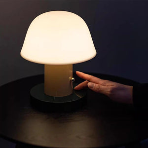 Haus Theory Cordless Mushroom Table Lamp
