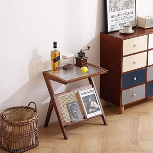 Yū Tokyo Bamboo Rattan Coffee Table