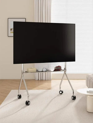 Studio Lima Stainless Steel  Shelving TV Stand