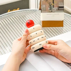 Nordic Ball Rotable Donut Calendar with Weather