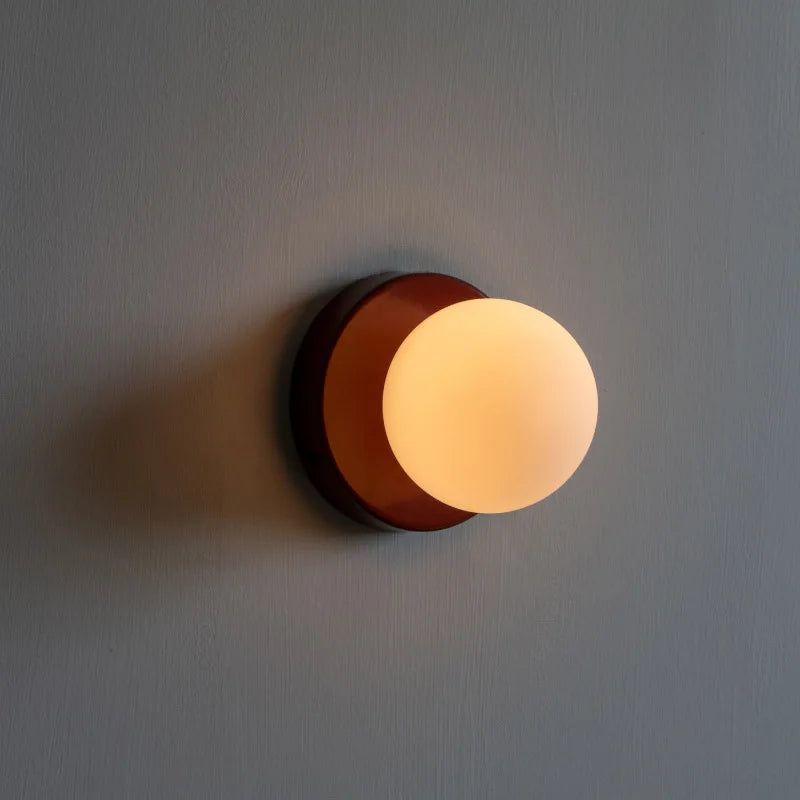 Round Macaron Wall Fixture Lamp