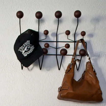 Wall Retro Ball Hanger Rack