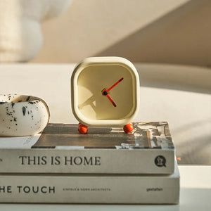 Minimalist Red Ball Desktop Clock