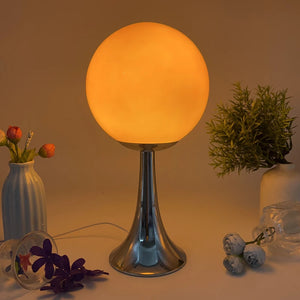 Colored Glass Ball Retro Table Lamp