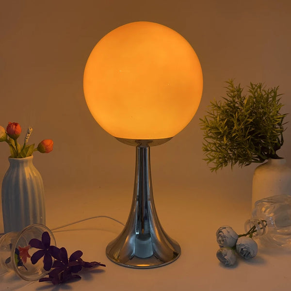 Colored Glass Ball Retro Table Lamp