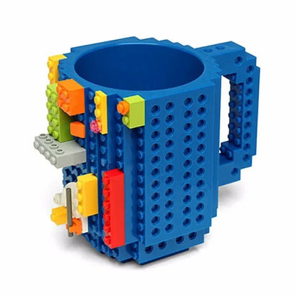 "Build Your Own"  Brick Coffee Mug Cup