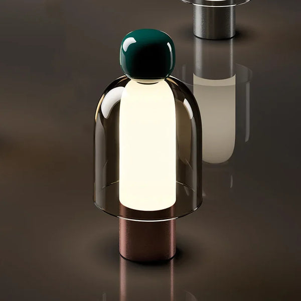 Mono Design Cordless Glass Shell Table Lamp