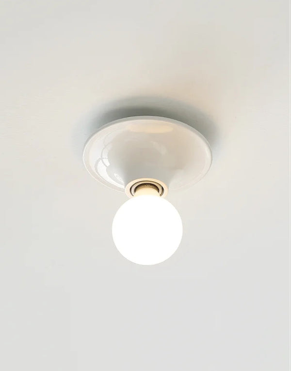 Vintage Industrial Exposed Dish Wall Ceiling Lamp