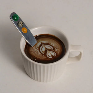 Jelly Bean Stainless Steel Dessert Fork & Spoon