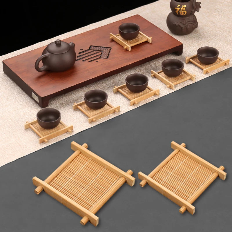 Japanese Retro Bamboo Tray Coaster