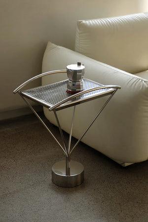 Studio Lima Stainless Steel Arc Side Table