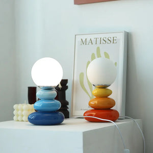 Cololred Ceramic Table Lamp