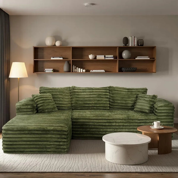 Melloa Cloud Sectional L-Shape Modular Sofa
