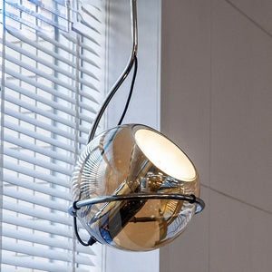 Denmark Studio Rotatable Glass Ball Pendant Lamp
