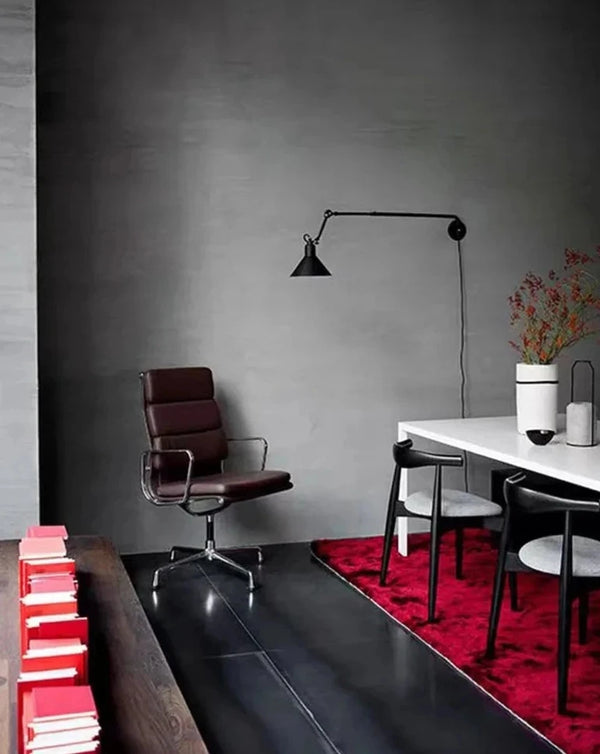 Applique murale à bras rotatif de conception industrielle