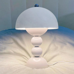 Lampe de table rétro contemporaine en forme de champignon