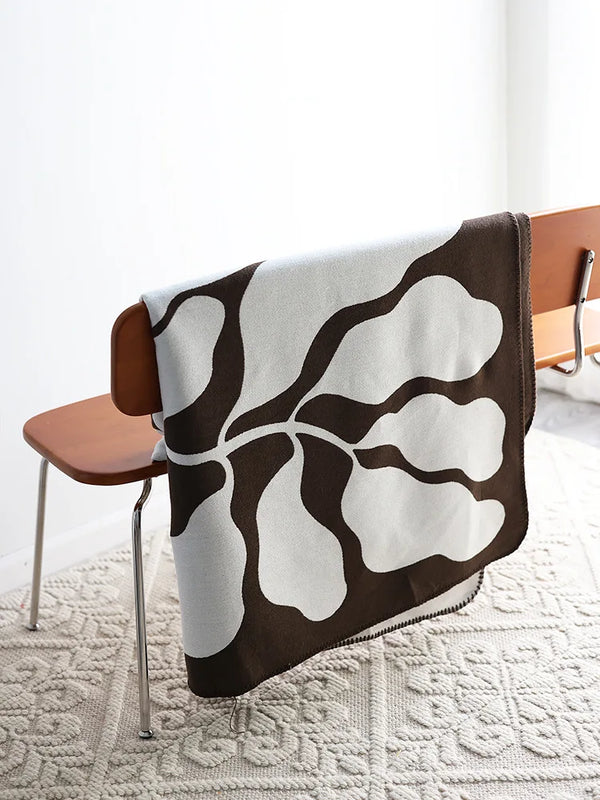 Jacquard Vine Throw Blanket