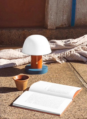 Haus Theory Cordless Mushroom Table Lamp