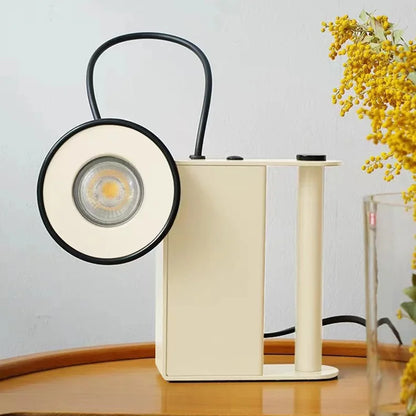 Retro Studio Style Magnetic Box Wall Fixture & Table Lamp