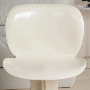 Sillas de comedor de una sola pieza con diseño minimalista retro moderno