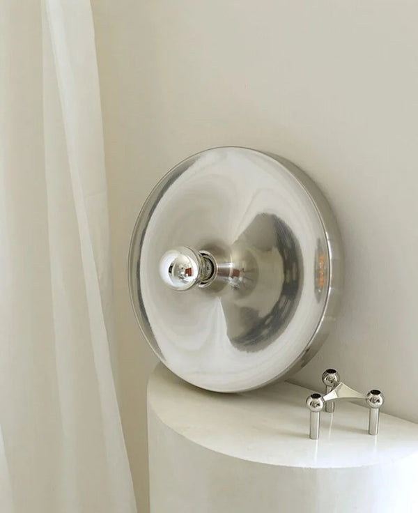 Studio Lima Retro UFO Ripple Disc Wall & Ceiling Fixture Lamp