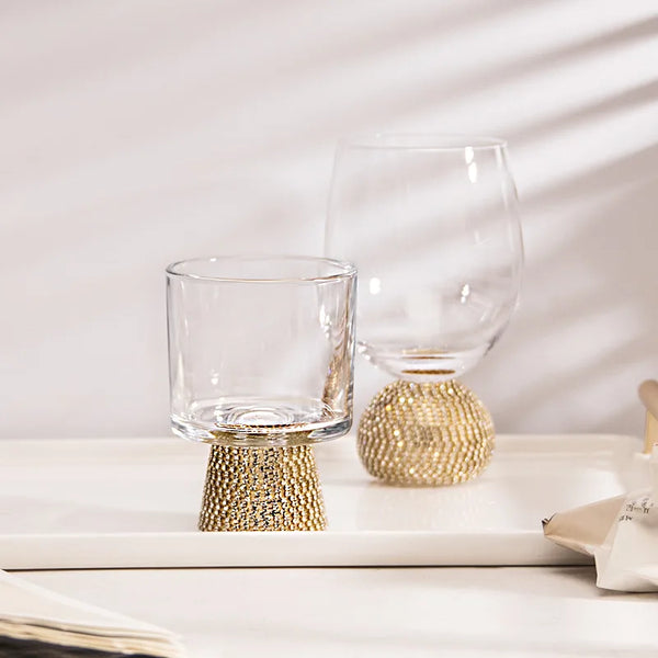 Glittering Crystal Ball Hand-Crafted Glass