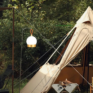 Lampe d'ambiance tactile portable de style extérieur