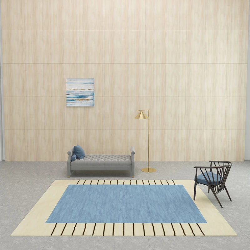 Simple Square Rug Nordic Simple Square Art Carpets Area Rug – OnShelf