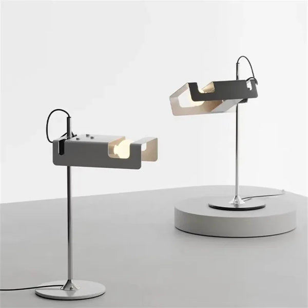 Studio Lima Stainless Steel Panel Floor & Table Lamp