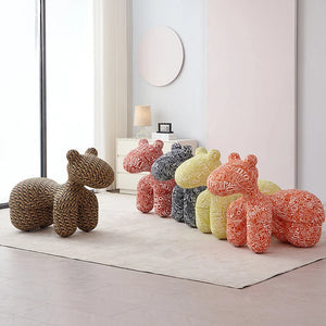 Pattern Design Pony Accent Stool