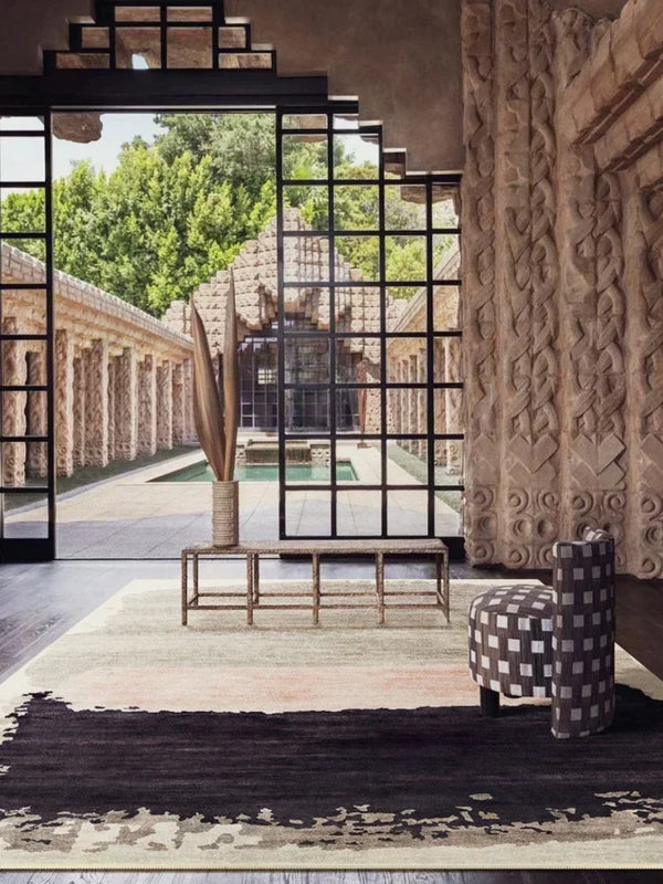 Classical Abstract Pattern Area Rug