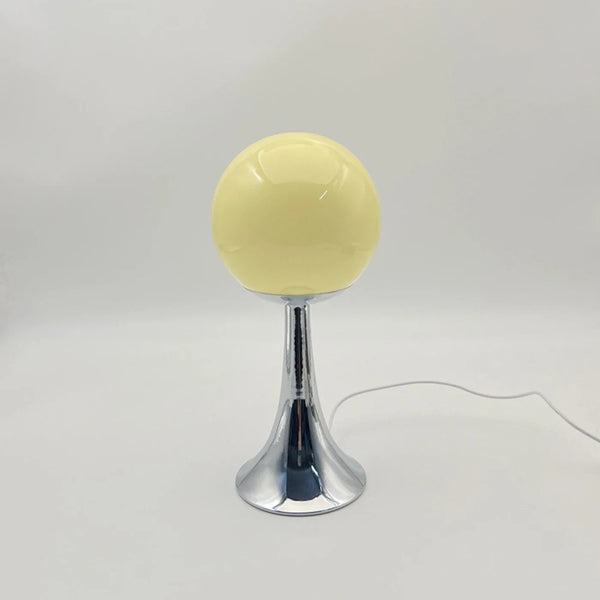 Colored Glass Ball Retro Table Lamp