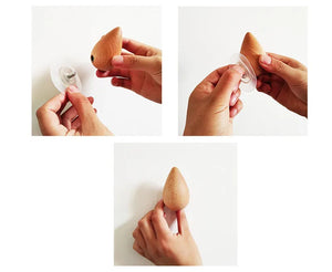 天然木製レインドロップハンガー