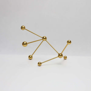 Nordic Modern Geometry Molecule Metal Home Decor Ornament