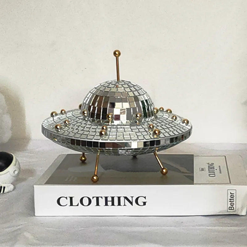 Disco Ball UFO Ornament