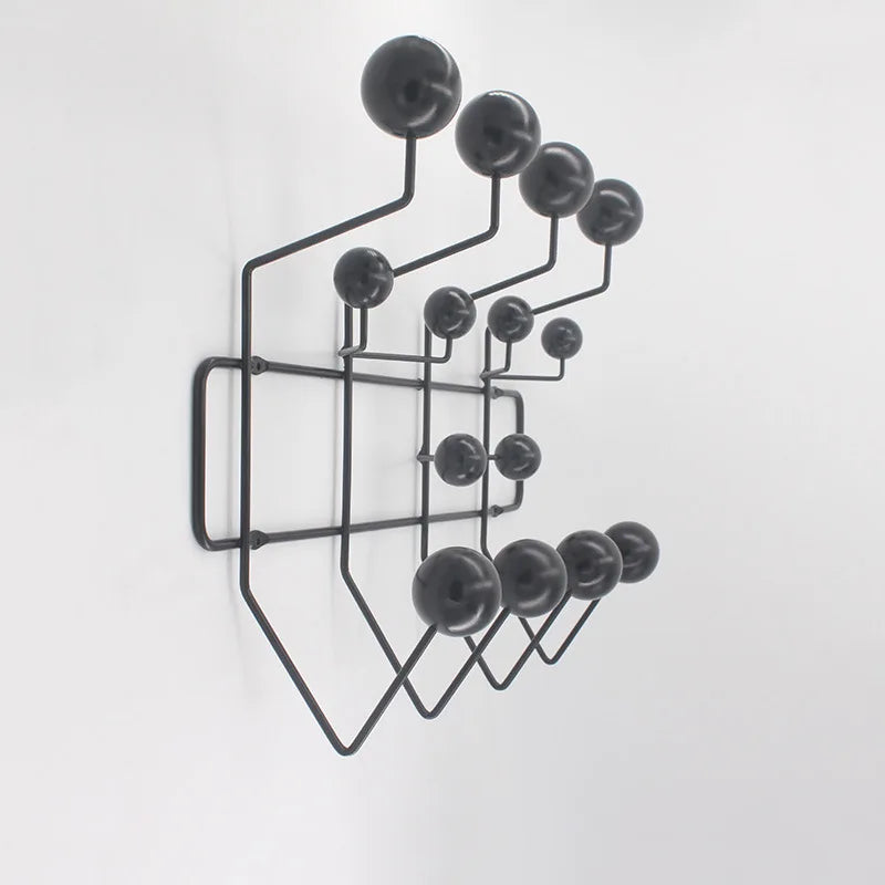 Wall Retro Ball Hanger Rack