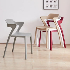 Mingdian One-Piece Recycled PP Dining Chair